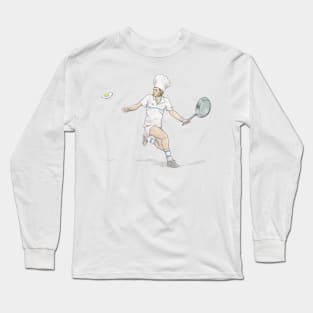 tennis chef Long Sleeve T-Shirt